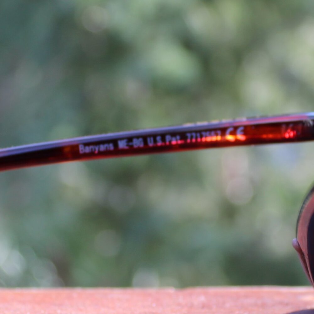 🎉3xHP🎉Maui Jim Banyans Polarized Rimless Sunglasses MJ-412-10 - Picture 4 of 10